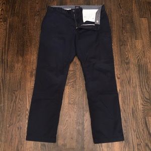 Navy Chino Dress Pants